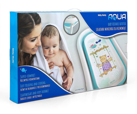 Milly Mally Wanienka składana Aqua Blue 127706