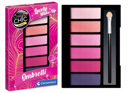 Clementoni Crazy Chic Paletka Pink Power 181810