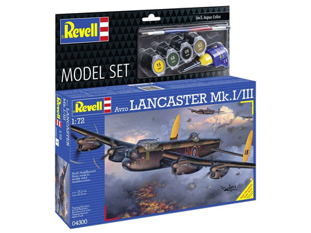 Revell 64300 Model Set 1/72 Lancaster Mk.I/III 643007
