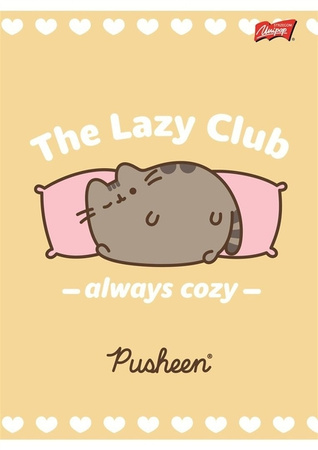 Zeszyt A5 32k linia laminowany PUSHEEN 679629