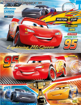 Clementoni puzzle 2*60el cars 3