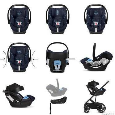[OUTLET]Cybex nosidełko aton 5 soho grey mid grey
