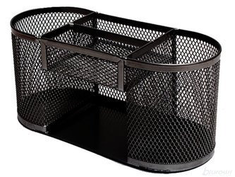 Przybornik czarny 5a owalne boki 230658 tres