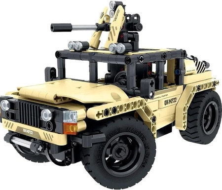 IM MASTER RC Klocki Uzbrojony jeep 2w1 370el 040424