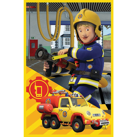 Puzzle Trefl 3x50 Ekipa z remizy Strażak Sam 348804