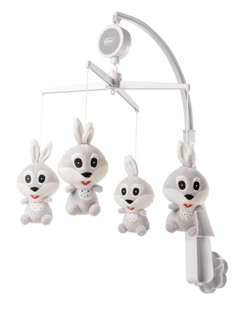 4BABY P&E Karuzela Musical Mobile Rabbit R08 957886
