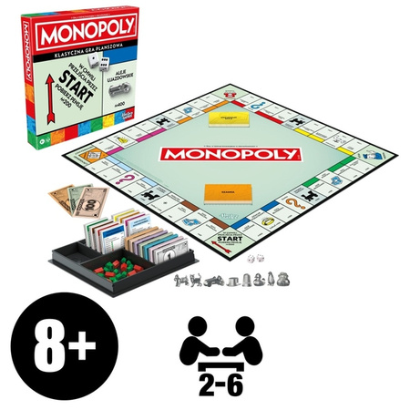 Gra Hasbro G0009 Monopoly Refresh 302458