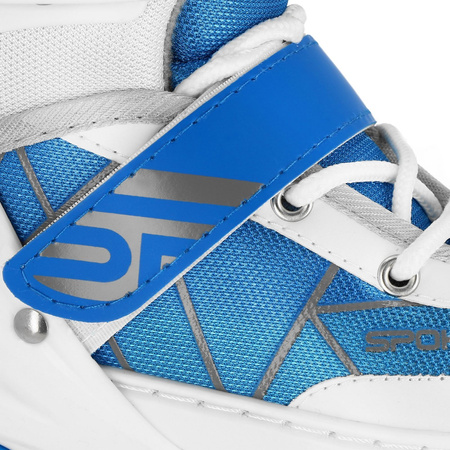 Rolki regulowane dziecięce spokey tony roz.34-37 white/blue