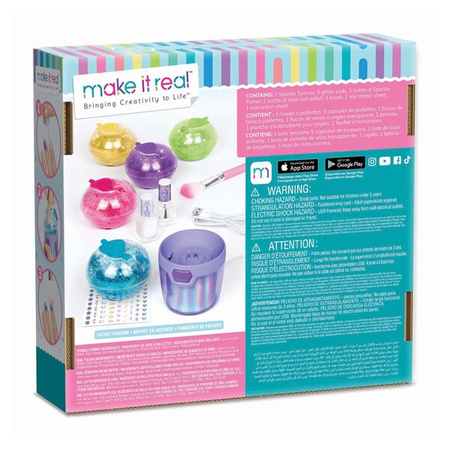 Make it real! Glitterowe Studio do paznokci 024673