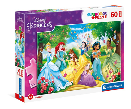 Clementoni Puzzle 60 el. Maxi Super Kolor Princess