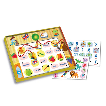 Clementoni Uczę się bawiąc! Interaktywny quiz Angielski 509430