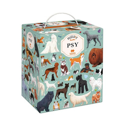 CzuCzu Puzzlove Psy puzzle rodzinne 1000el. 493228