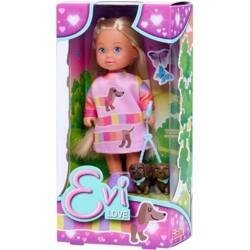 Evi z pieskiem na spacerze 090074