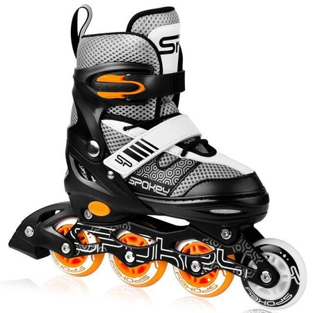 Łyżworolki arya 33-37 bk/or 270256