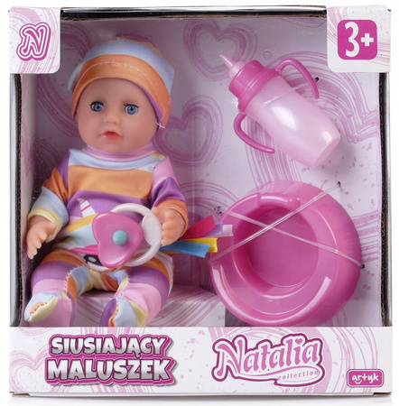 Lalka Natalia Siusiający Maluszek 17 cm 122163