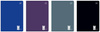 Zeszyt a5 80 krata m 70g uv one color