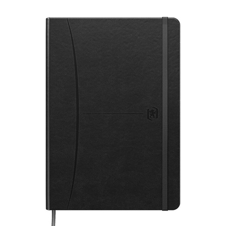 Notes Oxford A5 80k krata 90g czarny 179964