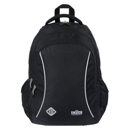 PLECAK SZKOLNY STRIGHT BP-77 ST.BLACK VINTAGE 685118