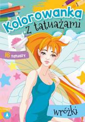 Kolorowanka z tatuażami Wróżki 072976