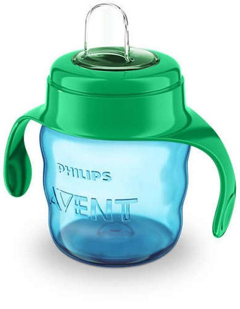 Avent kubek z ustnikiem 200ml 6m+  niebieski 854371