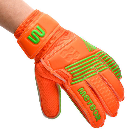 RĘKAWICE BRAMKARSKIE METEOR CATCH ORANGE #5 042872