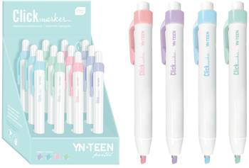 ZAKREŚLACZ AUTOMATYCZNY CLICK PASTEL 295385