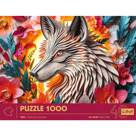 Puzzle Trefl 1000 Jubileusz Wilk 400410