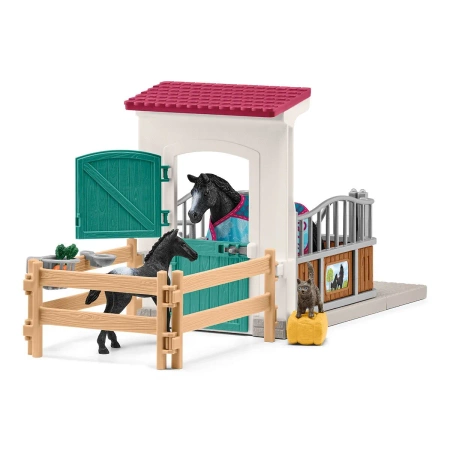 Schleich Zagroda dla koni z klaczą oraz źrebakiem Horse Club 654034