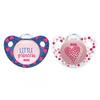 Nuk smoczki uspokajające silikonowe 0-6m trendline 283577