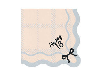 Serwetki Happy 18 12szt 33x33cm 078628