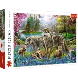 Puzzle Trefl 1000 Wilcza Rodzina 105582