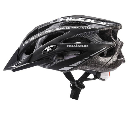 Kask rowerowy meteor mv29 drizzle l 58-61cm black/dark grey 039506