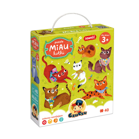 CzuCzu Puzzle Miau Kotki 3+ 492184