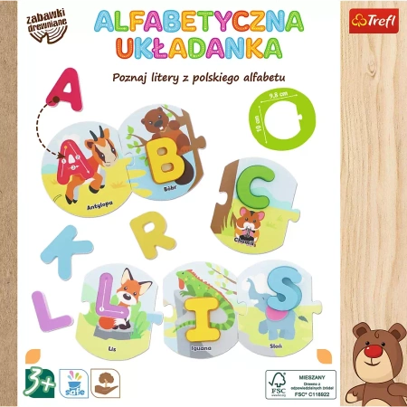 Trefl Alfabetyczna układanka 617078