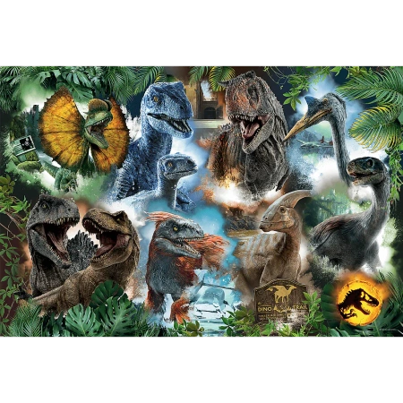 Puzzle Trefl 300 Ulubione dinozaury 230130