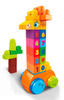 Mega bloks gfg19 żyrafka klocki licz i jedź