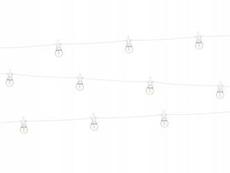 Lampki dekoracyjne LED biały 5m 109308