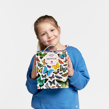 CzuCzu Puzzlove Motyle 200el. puzzle rodzinne 493648
