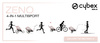 Cybex Zeno Seat Pack R Medal Grey light grey Tapicerka siedziska