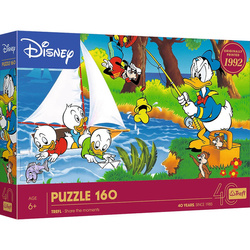 Puzzle Trefl 160 40-lecie Trefl Przygoda nad jeziorem Disney 400533