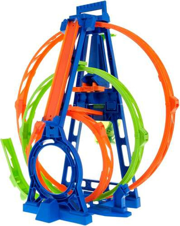 Hot Wheels HMX38 Zestaw potrójna pętla 2w1 134588