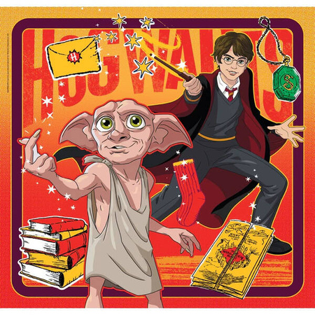 Clementoni Puzzle 3x48 Super Kolor Harry Potter 253128