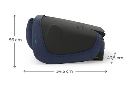 Kinderkraft Unity 2 I-Size Navy/granatowy fotelik samochodowy 928361