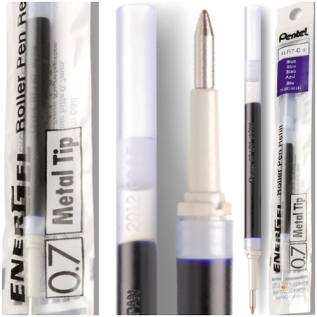Pentel Wkład do pióra kulkowego niebieski 0,7mm Energel LR7-C 167106