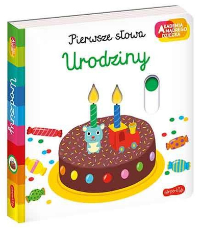 HarperKids Książeczka Pierwsze słowa Urodziny 660046