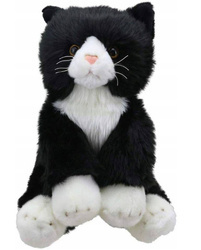 PLUSZOWY KOT CZARNY 1/60