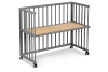 Łóżeczko dostawne 90x40 Piccolino grafit