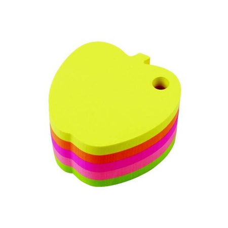 Notes kostka jabłuszko 5kol neon 212776