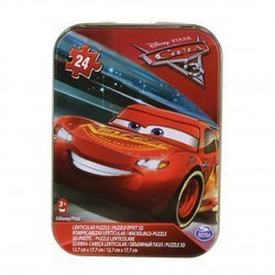 Auta3 puzzle mini w metalowym opakowaniu 609385