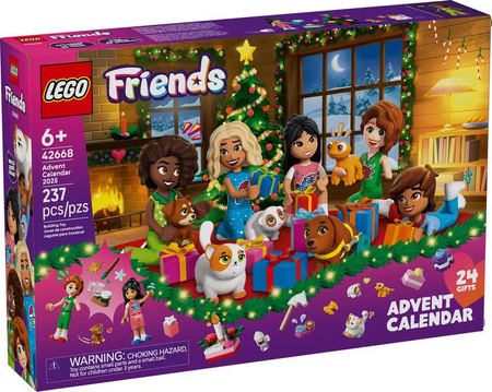 Lego 42668 Friends Kalendarz adwentowy na 2025 rok 814827